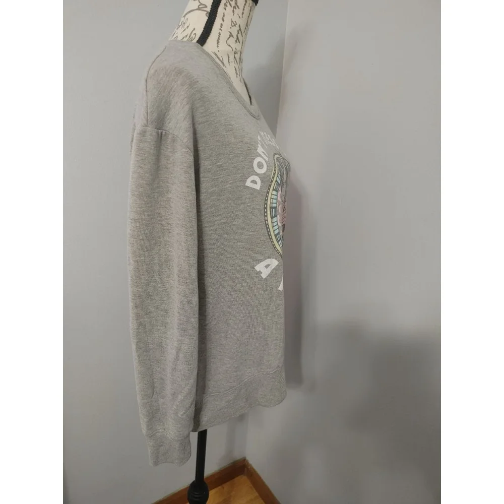 Women's Star Wars Gray Soft & Cozy Princess Leia Sweatshirt M - Picture 3 of 7